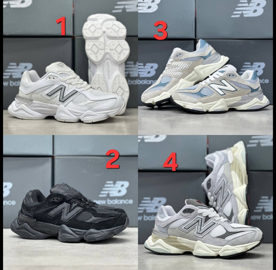 کتونی نیوبالانس ۹۰۶۰ مسترکوالیتی Newbalance 9060ساخت ویتنام وارداتی سایز ۴۰الی ۴۵ فروش تکی و عمده ضمانت کیفیت کالا