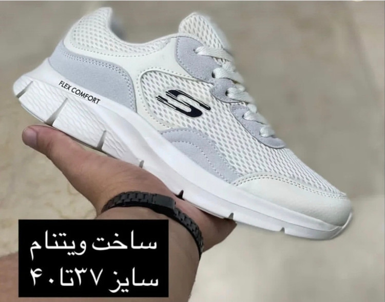 کتونی اسکیچرز کامفورت مسترکوالیتی comfort flex وارداتی ساخت ویتنام سایز ۳۷ الی ۴۰فروش تکی و عمده ضمانت کیفیت کالا