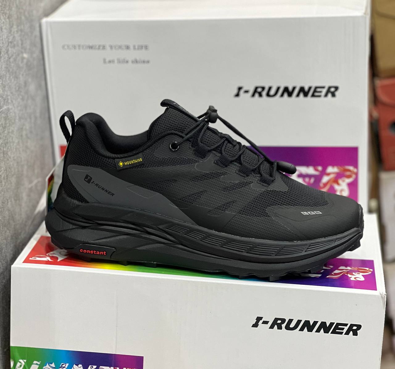 کتونی آی رانر مسترکوالیتی I-RUNNER Hikingساخت ویتنام وارداتی گورتکس ضد آب سایز ۴۰ الی ۴۵ فروش تکی و عمده ضمانت اصالت کالا بالاترین کیفیت درجه ۱