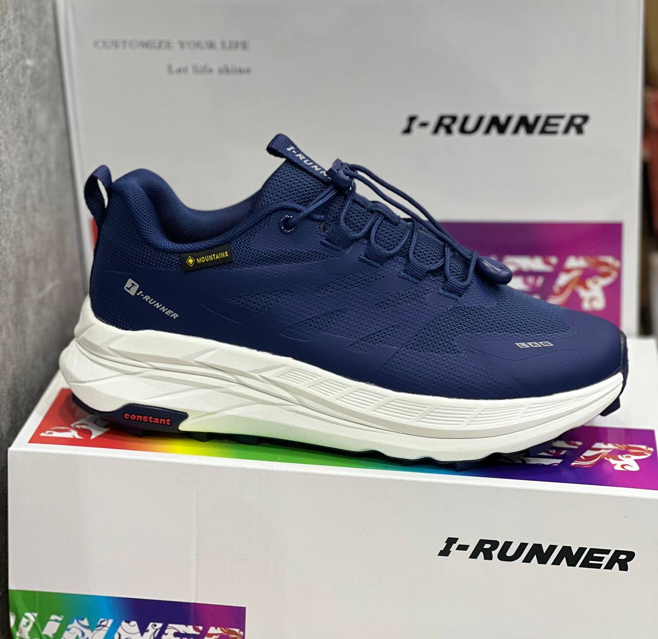 کتونی آی رانر مسترکوالیتی I-RUNNER Hikingساخت ویتنام وارداتی گورتکس ضد آب سایز ۴۰ الی ۴۵ فروش تکی و عمده ضمانت اصالت کالا بالاترین کیفیت درجه ۱