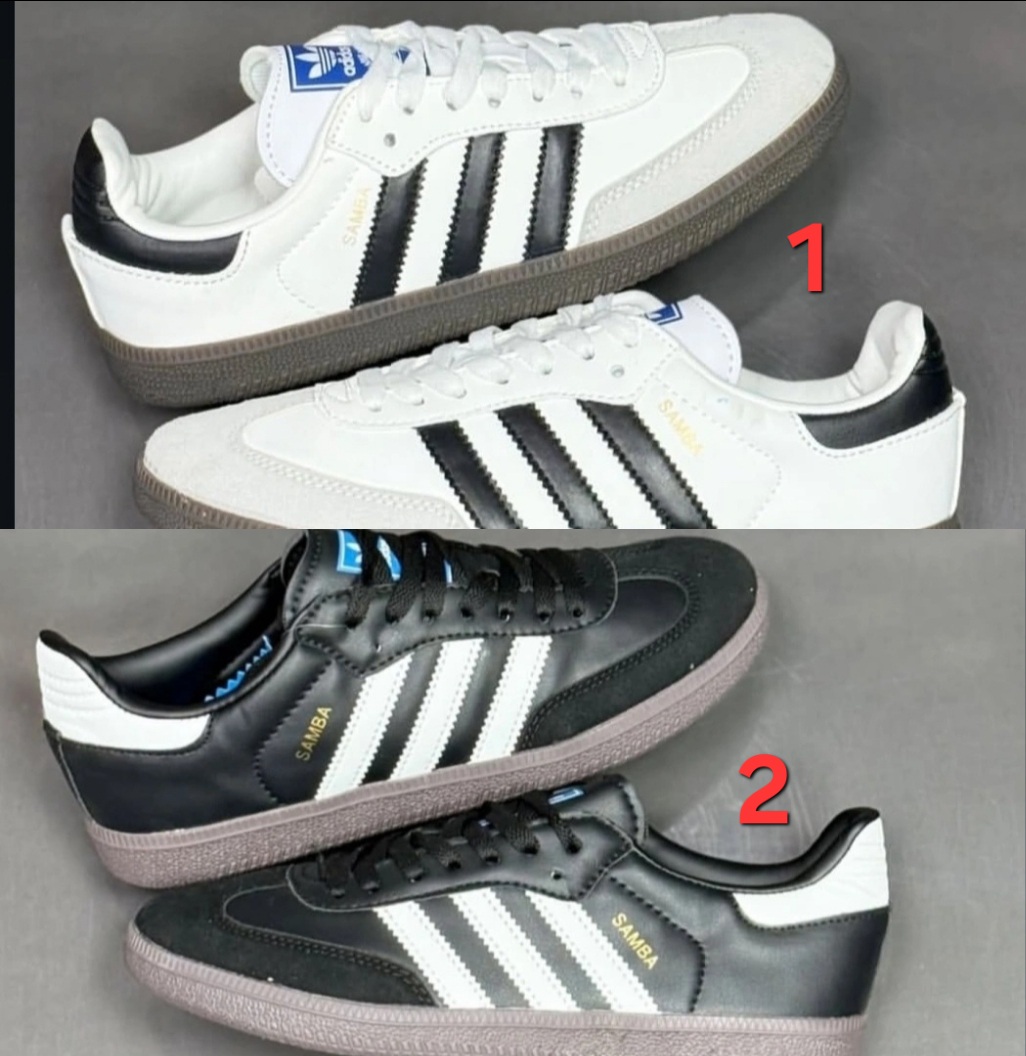 کتونی آدیداس سامبا مسترکوالیتیAdidas Sambaساخت ویتنام وارداتی ست جذاب زنانه و مردانه سایز ۳۷ الی۴۵ فروش تکی و عمده ضمانت اصالت کالا پایین ترین قیمت بالاترین کیفیت