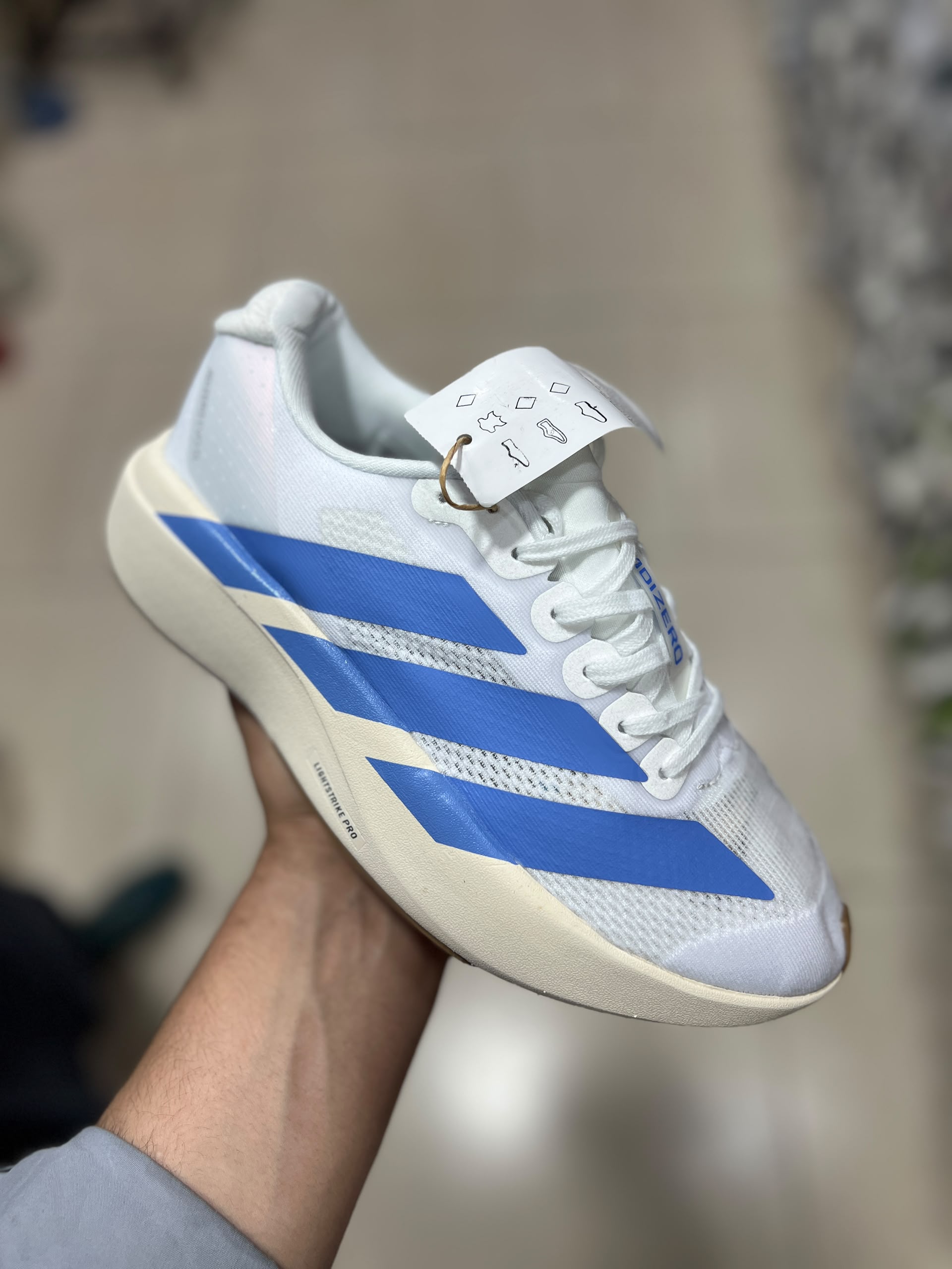 کتونی ادیداس آدیزیرو Adidas Adizero EVOSLساخت ویتنام وارداتی سایز ۳۷الی ۴۰ضمانت کیفیت کالا فروش تکی و عمده