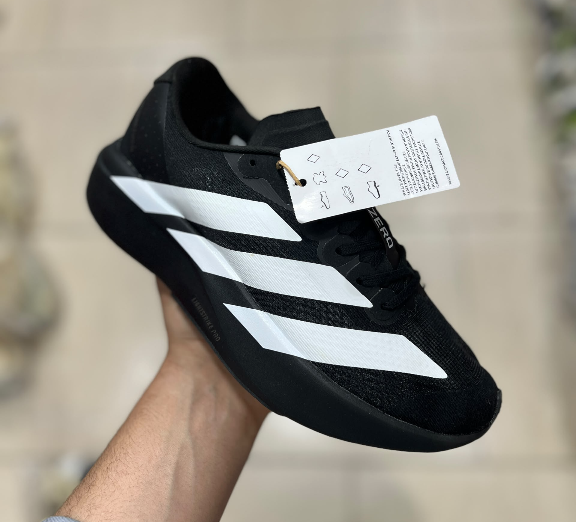 کتونی ادیداس آدیزیرو Adidas Adizero EVOSLساخت ویتنام وارداتی سایز ۳۷الی ۴۰ضمانت کیفیت کالا فروش تکی و عمده
