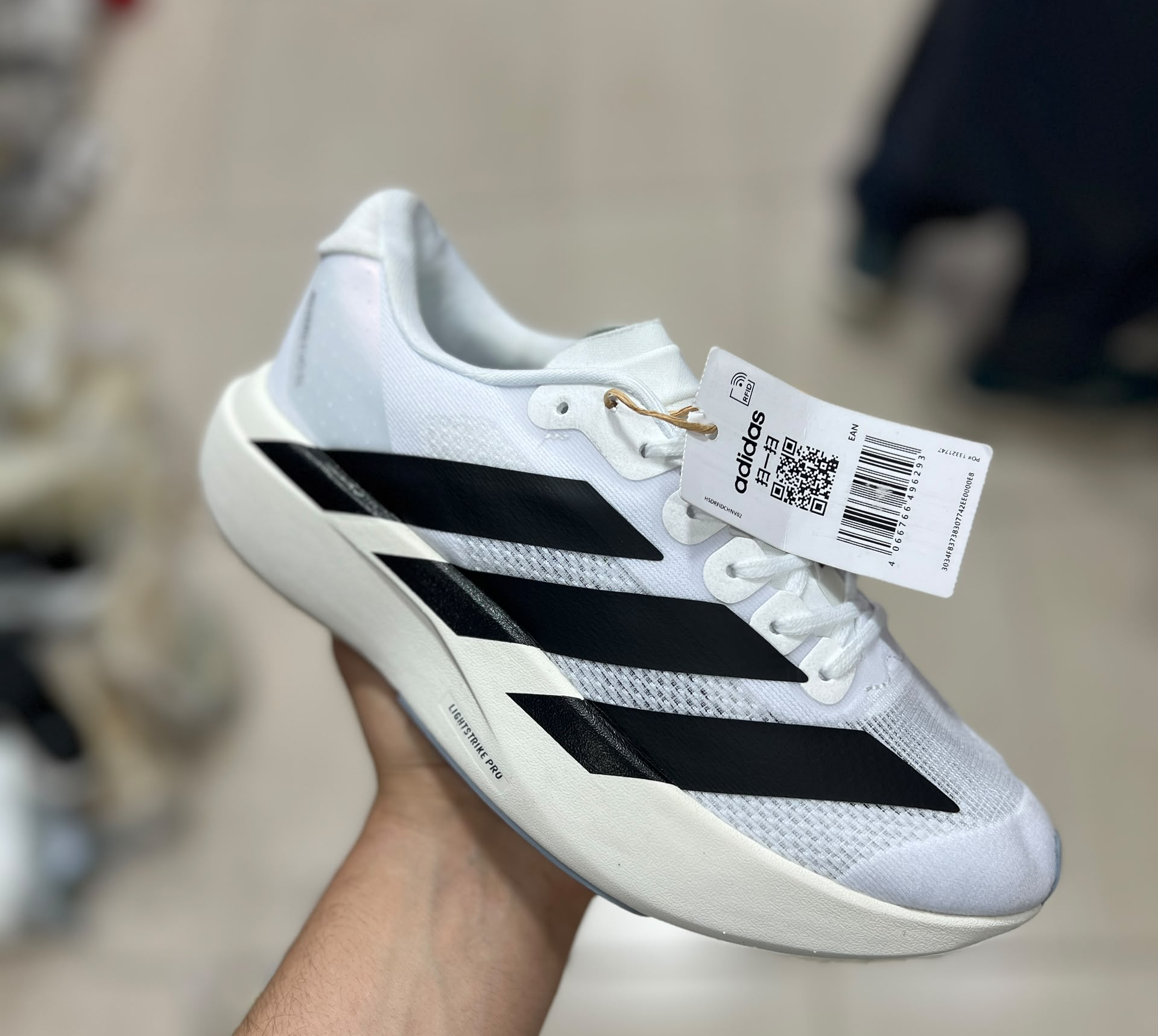کتونی ادیداس آدی‌زیرو Adidas Adizero EVOSLساخت ویتنام وارداتی سایز ۳۷الی ۴۰ضمانت کیفیت کالا فروش تکی و عمده