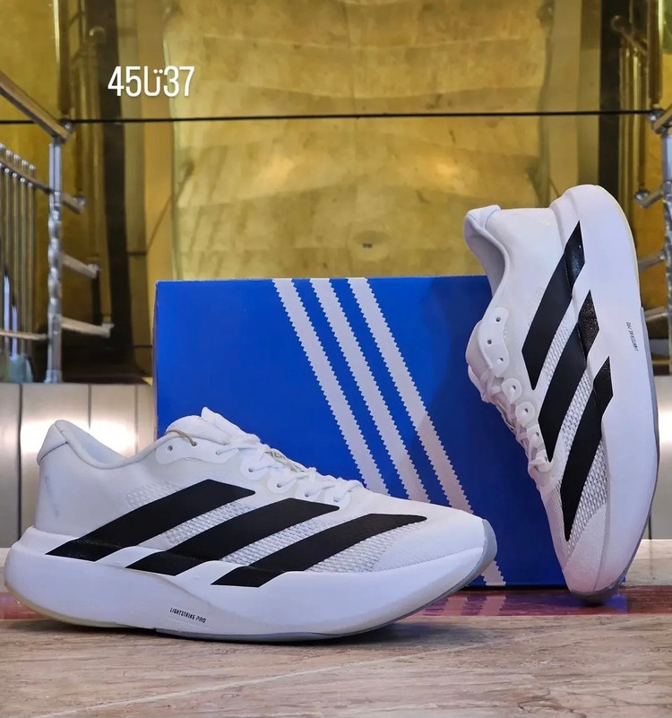 کتونی آدیداس آدیزیرو مسترکوالیتی Adidas Adizero EVOSLساخت ویتنام وارداتی سایز ۳۷ الی ۴۵ضمانت کیفیت کالا فروش تکی و عمده
