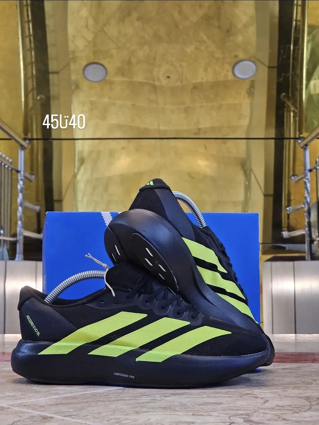 کتونی آدیداس آدیزیرو مسترکوالیتی Adidas Adizero EVOSLساخت ویتنام وارداتی سایز۴۰ الی ۴۵ضمانت کیفیت کالا فروش تکی و عمده