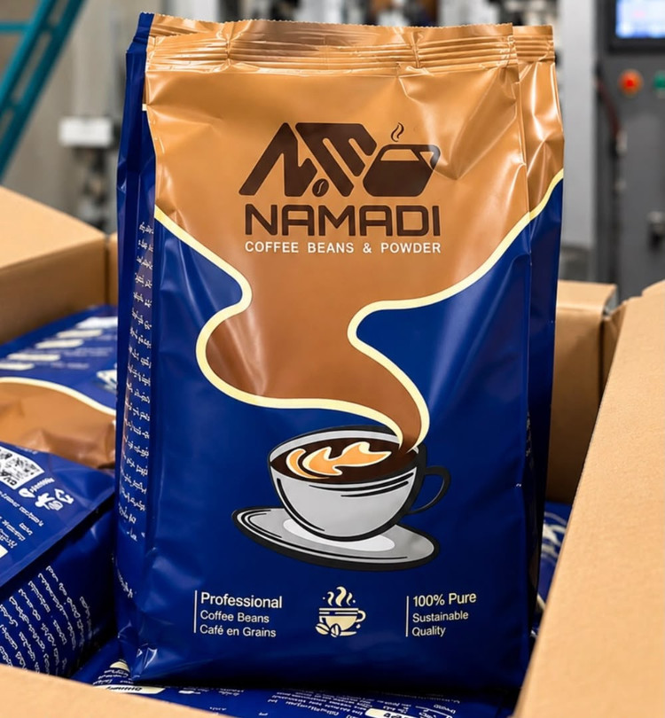 خرید قهوه دانه NAMADI (نامادی) اصل مدل Coffee Beans & Powder فروش تکی و عمده ضمانت کیفیت کالا