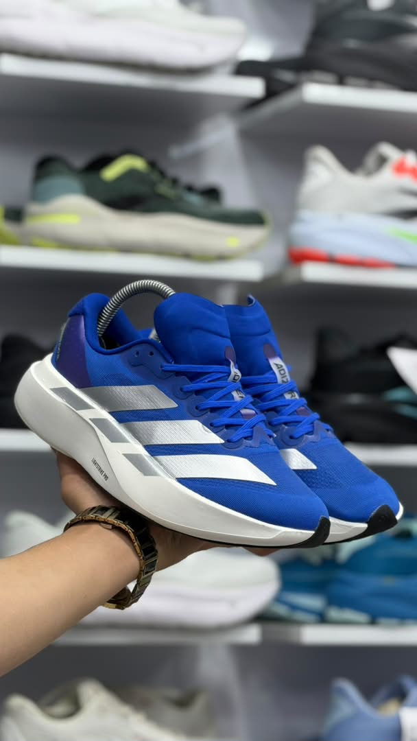 کتونی وارداتی آدیداس ادیزیرو مسترکوالیتی Adidas Adizero EVOSLساخت ویتنام سایز ۳۷ الی ۴۵ ست جذاب زنانه و مردانه ضمانت کیفیت کالا فروش تکی و عمده
