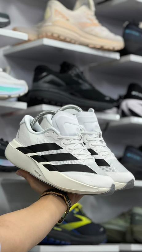 کتونی وارداتی آدیداس ادیزیرو مسترکوالیتی Adidas Adizero EVOSLساخت ویتنام سایز ۳۷ الی ۴۵ ست جذاب زنانه و مردانه ضمانت کیفیت کالا فروش تکی و عمده
