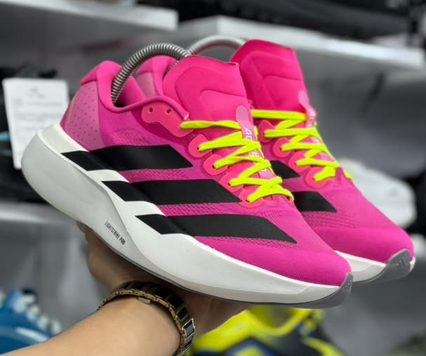 کتونی وارداتی آدیداس ادی‌زیرو مسترکوالیتی Adidas Adizero EVOSLساخت ویتنام سایز ۳۷ الی ۴۵ ست جذاب زنانه و مردانه ضمانت کیفیت کالا فروش تکی و عمده