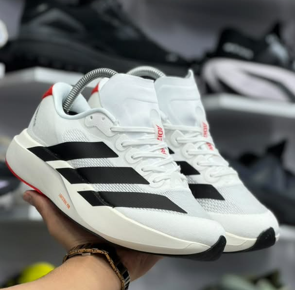 کتونی وارداتی آدیداس ادی‌زیرو مسترکوالیتی Adidas Adizero EVOSLساخت ویتنام سایز ۳۷ الی ۴۵ ست جذاب زنانه و مردانه ضمانت کیفیت کالا فروش تکی و عمده